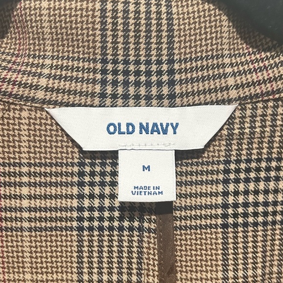Old Navy Plaid Blazer - Picture 8 of 9